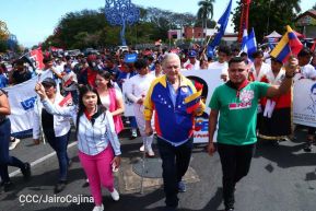 Nicaragüenses homenajean al Comandante Eterno Hugo Chávez a 12 años de su tránsito a la inmortalidad
