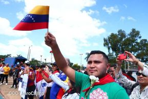Nicaragüenses homenajean al Comandante Eterno Hugo Chávez a 12 años de su tránsito a la inmortalidad