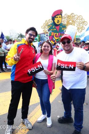 Nicaragüenses homenajean al Comandante Eterno Hugo Chávez a 12 años de su tránsito a la inmortalidad