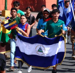 Nicaragüenses homenajean al Comandante Eterno Hugo Chávez a 12 años de su tránsito a la inmortalidad