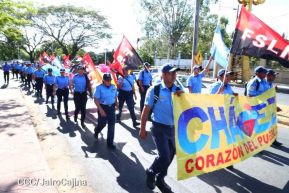 Nicaragüenses homenajean al Comandante Eterno Hugo Chávez a 12 años de su tránsito a la inmortalidad
