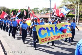 Nicaragüenses homenajean al Comandante Eterno Hugo Chávez a 12 años de su tránsito a la inmortalidad