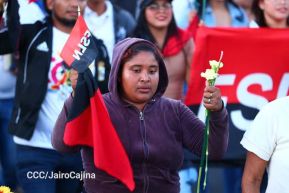 Nicaragüenses homenajean al Comandante Eterno Hugo Chávez a 12 años de su tránsito a la inmortalidad