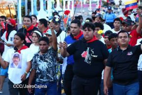 Nicaragüenses homenajean al Comandante Eterno Hugo Chávez a 12 años de su tránsito a la inmortalidad