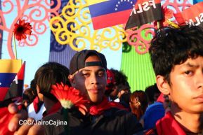 Nicaragüenses homenajean al Comandante Eterno Hugo Chávez a 12 años de su tránsito a la inmortalidad