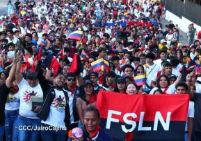 Nicaragüenses homenajean al Comandante Eterno Hugo Chávez a 12 años de su tránsito a la inmortalidad