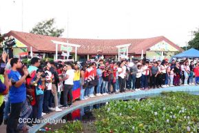 Nicaragüenses homenajean al Comandante Eterno Hugo Chávez a 12 años de su tránsito a la inmortalidad