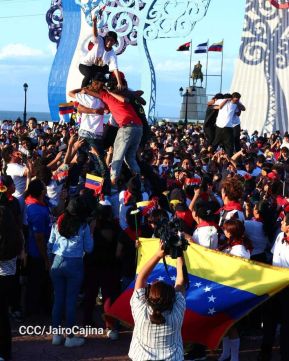 Nicaragüenses homenajean al Comandante Eterno Hugo Chávez a 12 años de su tránsito a la inmortalidad