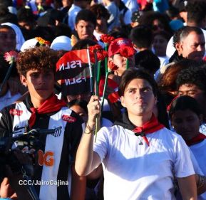 Nicaragüenses homenajean al Comandante Eterno Hugo Chávez a 12 años de su tránsito a la inmortalidad