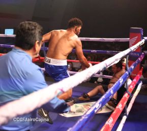 Velada boxística “La Venganza” en el Centro de Convenciones Olof Palme