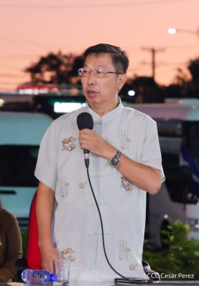 Acto de entrega de 500 unidades de buses y microbuses a transportistas de Nicaragua 