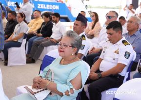 Acto de entrega de equipos de la República Popular China para modernizar Puerto Corinto