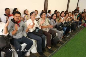 Nicaragüenses rinden honores a la Compañera Gladys Báez, forjadora de las generaciones revolucionarias