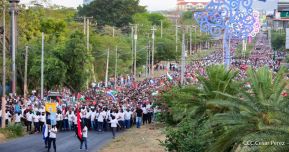 Abril Victorioso: Nicaragüenses ratifican su compromiso con la Paz