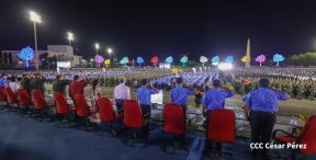 Pueblo nicaragüense celebra la Paz con orgullo y dignidad 