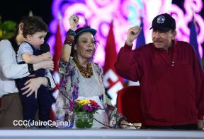 Pueblo nicaragüense celebra la Paz con orgullo y dignidad 