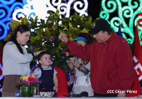 Pueblo nicaragüense celebra la Paz con orgullo y dignidad 