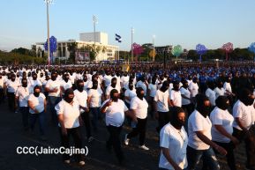 Pueblo nicaragüense celebra la Paz con orgullo y dignidad 