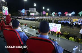 Pueblo nicaragüense celebra la Paz con orgullo y dignidad 