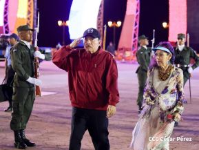 Pueblo nicaragüense celebra la Paz con orgullo y dignidad 