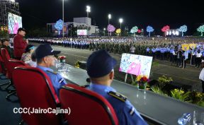 Pueblo nicaragüense celebra la Paz con orgullo y dignidad 
