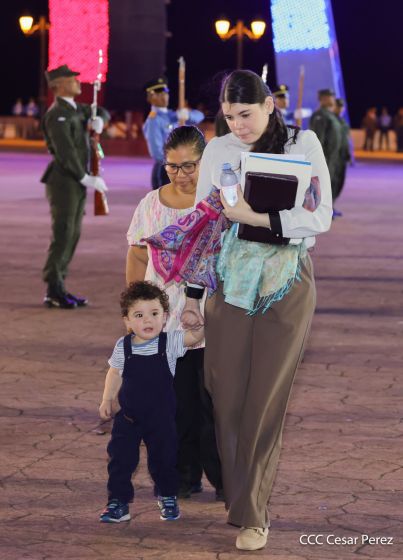 Pueblo nicaragüense celebra la Paz con orgullo y dignidad 