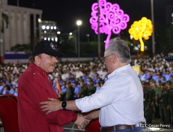 Pueblo nicaragüense celebra la Paz con orgullo y dignidad 