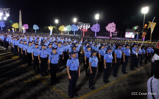 Pueblo nicaragüense celebra la Paz con orgullo y dignidad 