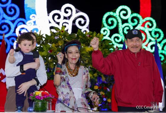 Pueblo nicaragüense celebra la Paz con orgullo y dignidad 