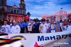Acto por el 80 aniversario de la Victoria sobre el Fascismo en Managua