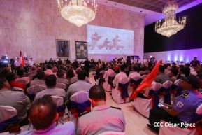 Acto por el 80 aniversario de la Victoria sobre el Fascismo en Managua