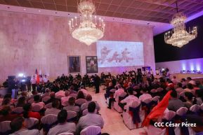 Acto por el 80 aniversario de la Victoria sobre el Fascismo en Managua