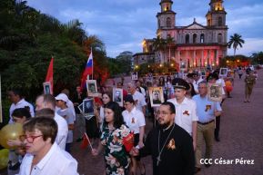 Acto por el 80 aniversario de la Victoria sobre el Fascismo en Managua