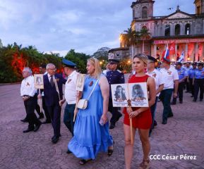 Acto por el 80 aniversario de la Victoria sobre el Fascismo en Managua