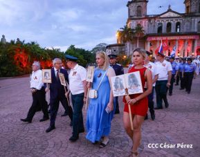 Acto por el 80 aniversario de la Victoria sobre el Fascismo en Managua