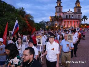Acto por el 80 aniversario de la Victoria sobre el Fascismo en Managua