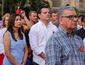 Acto por el 80 aniversario de la Victoria sobre el Fascismo en Managua