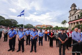 Acto por el 80 aniversario de la Victoria sobre el Fascismo en Managua