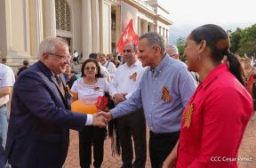 Acto por el 80 aniversario de la Victoria sobre el Fascismo en Managua