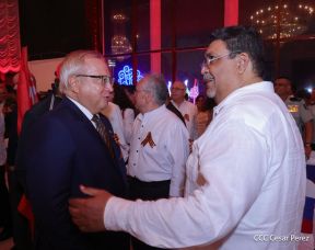 Acto por el 80 aniversario de la Victoria sobre el Fascismo en Managua