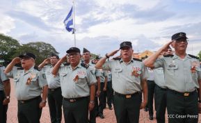 Acto por el 80 aniversario de la Victoria sobre el Fascismo en Managua