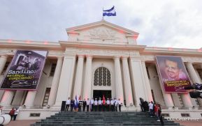 Acto por el 80 aniversario de la Victoria sobre el Fascismo en Managua