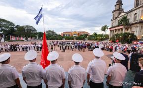 Acto por el 80 aniversario de la Victoria sobre el Fascismo en Managua