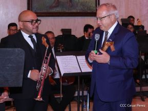 Acto por el 80 aniversario de la Victoria sobre el Fascismo en Managua