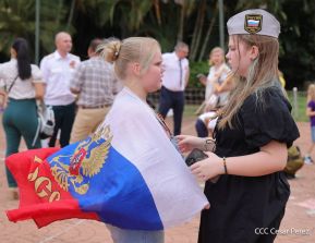 Acto por el 80 aniversario de la Victoria sobre el Fascismo en Managua