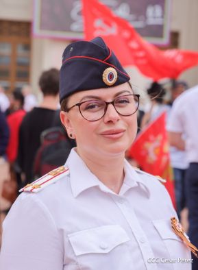 Acto por el 80 aniversario de la Victoria sobre el Fascismo en Managua