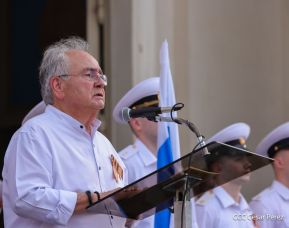 Acto por el 80 aniversario de la Victoria sobre el Fascismo en Managua
