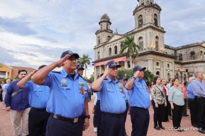 Acto por el 80 aniversario de la Victoria sobre el Fascismo en Managua