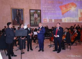 Acto por el 80 aniversario de la Victoria sobre el Fascismo en Managua