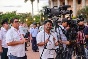 Acto por el 80 aniversario de la Victoria sobre el Fascismo en Managua